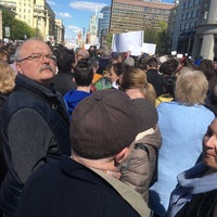 Photo taken at Митинг против реновации by Ju on 5/14/2017