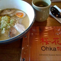 Photo taken at OHKA Japanese Ramen Restaurant by Jenny Huϑio№ 何. on 3/9/2014
