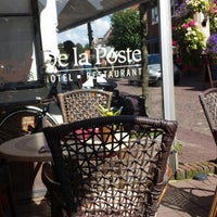 Photo taken at De la Poste, Hotel en Restaurant, Ootmarsum by ellen w. on 8/27/2014