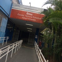 Photo taken at Escola Técnica Estadual Albert Einstein by Rodrigo Trestin on 10/2/2016
