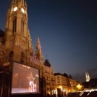 Photo taken at Rathausplatz by Sibel on 8/28/2017