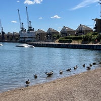 Photo taken at North Woolwich by Münevver B. on 7/15/2022