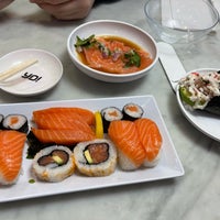 Photo taken at YO! Sushi by Münevver B. on 8/29/2021