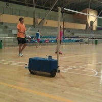 Photo taken at Yishun Sports Hall by Roy B. on 9/21/2012