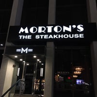 Photo taken at Morton&amp;#39;s The Steakhouse by Glenn F. on 2/8/2018