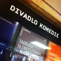 Photo taken at Divadlo Komedie by Dobroš on 12/12/2012