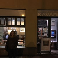 Photo taken at Dejvická divadelní kavárna by Dobroš on 4/13/2017