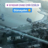 Photo taken at Wyndham Grand İzmir by Engin alış on 10/20/2018