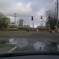 Photo taken at Holgate Train Xing by Leland l. on 4/13/2013