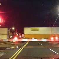 Photo taken at Holgate Train Xing by Leland l. on 12/7/2014