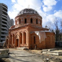 Photo taken at Храм-часовня Георгия Победоносца by Anton R. on 4/14/2013