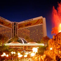 Photo taken at The Mirage Volcano by JK G. on 1/22/2013