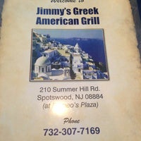 Photo taken at Jimmy&amp;#39;s Greek American Grill by Damian D. on 5/31/2013