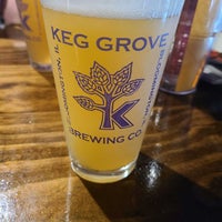 Photo taken at Keg Grove Brewing Company by Mark L. on 8/7/2022