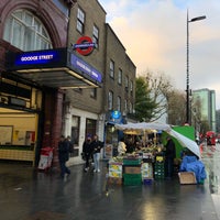 Photo taken at Goodge Street London Underground Station by I B. on 12/1/2021
