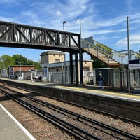 Photo taken at Egham Railway Station (EGH) by I B. on 5/13/2022