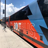 Photo taken at BoltBus Midtown Stop by I B. on 8/2/2018