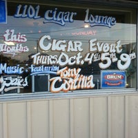 Photo taken at 1101 Cigar Lounge by Stephanie B. on 9/25/2012
