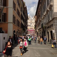 Photo taken at Piazza di Spagna by Sam D. on 5/7/2013
