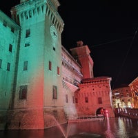 Photo taken at Castello Estense by Marco G. on 11/3/2023