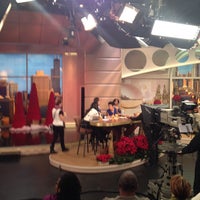 Photo taken at Windy City LIVE @ WLS ABC7 Studios by Rundell on 12/9/2013