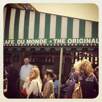 Photo taken at Café du Monde by Anika on 4/21/2013