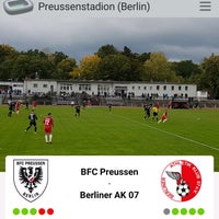 Photo taken at Preußenstadion (BFC Preußen) by Michael on 8/11/2021