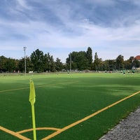 Photo taken at Sportplatz Willi Sänger by Michael on 9/13/2020