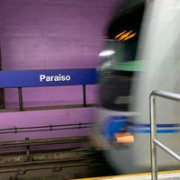 Photo taken at Estação Paraíso (Metrô) by Mauricio A. on 9/15/2022