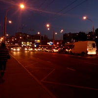 Photo taken at Остановка «Улица Горецкого» by Dasha K. on 10/17/2016