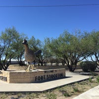 Photo taken at Fort Stockton, TX by JenKudu on 4/5/2017