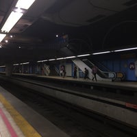 Photo taken at MetrôRio - Estação Cantagalo by F R. on 5/17/2018