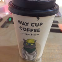 Photo taken at Way Cup Coffee by Julia S. on 9/21/2016