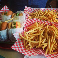 Photo taken at Drifter&amp;#39;s Hamburgers by Zana on 4/6/2013