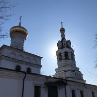 Photo taken at Храм Илии Пророка (Воздвижения Креста Господня) в Черкизове by Olga K. on 3/24/2020