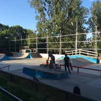 Photo taken at Скейт-парк by  Вячеслав Г. on 6/21/2014