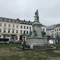 Photo taken at Luxemburgplein / Place du Luxembourg by Alexis on 1/30/2020