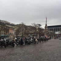 Photo taken at Place de la Porte de Versailles by Christian R. on 2/11/2018