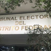 Photo taken at Tribunal electoral del distrito federal by Zelfa S. on 5/4/2017