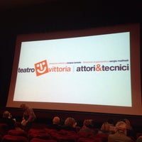 Photo taken at Teatro Vittoria by Andrea on 10/10/2015