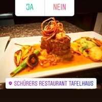 Photo taken at Schürers Restaurant Tafelhaus by Lars S. on 10/31/2018