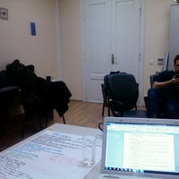 Photo taken at AIESEC Serbia National office by Bora V. on 12/21/2012