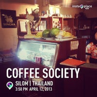 Photo taken at Coffee Society by Ian Felix A. on 4/12/2013