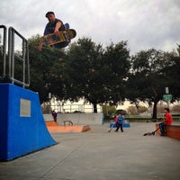 Photo taken at Lakewood Skate Park by Rich on 3/5/2013