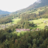 Photo taken at Alm- &amp;amp; Wellnesshotel Alpenhof by Christian G. on 6/29/2018