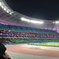 Photo taken at Baku Olympic Stadium by Emin T. on 11/22/2017