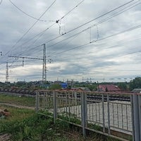 Photo taken at Станция Красный Кряжок by Ekaterina K. on 8/17/2020