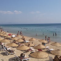 Photo taken at Ayazma Plajı by Sevda Ç. on 8/21/2016