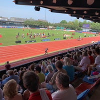 Photo taken at Stadion Ratingen by Oliver K. on 6/30/2019