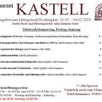 Photo taken at Restaurant Kastell by Manuel E. on 1/30/2023